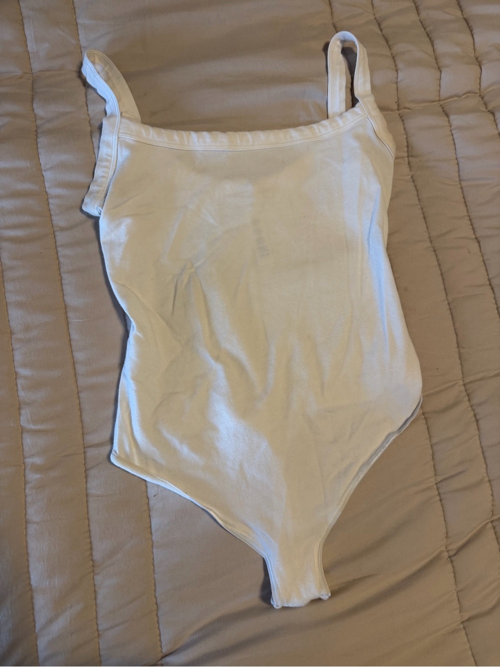 Skims White Bodysuit size small